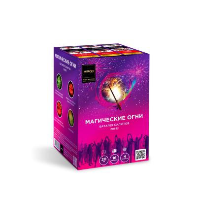 Магические огни Батарея салютов купить во Владимире | vladimir.salutsklad.ru