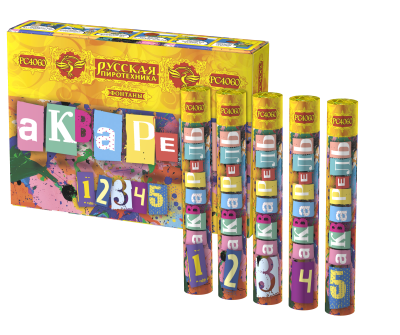 Акварель Фонтан пиротехнический купить во Владимире | vladimir.salutsklad.ru