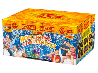 Ночной звездопад Комбинированный Фейерверк купить во Владимире | vladimir.salutsklad.ru