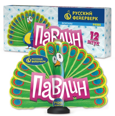 Павлин F Пиротехнический фонтан купить во Владимире | vladimir.salutsklad.ru