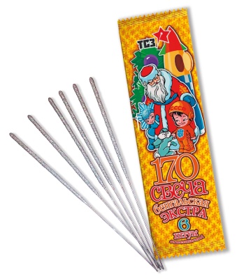 170 мм. Экстра Бенгальские огни купить во Владимире | vladimir.salutsklad.ru