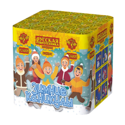 Зимние каникулы 36 Батарея салютов купить во Владимире | vladimir.salutsklad.ru