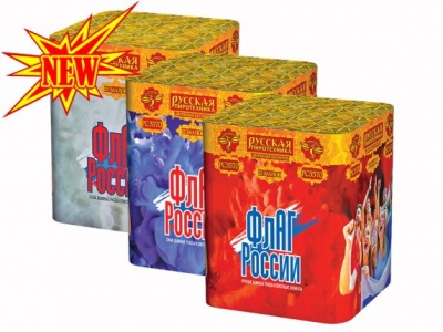 Флаг России Дневной фейерверк купить во Владимире | vladimir.salutsklad.ru