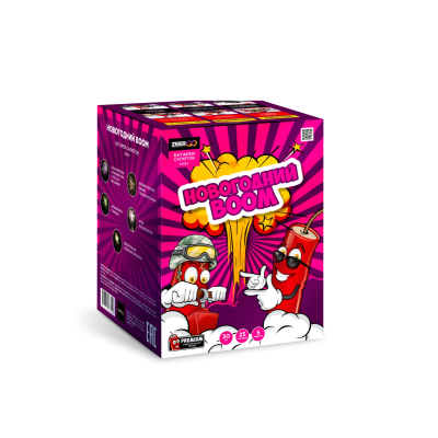 Новогодний BOOM Фейерверк купить во Владимире | vladimir.salutsklad.ru